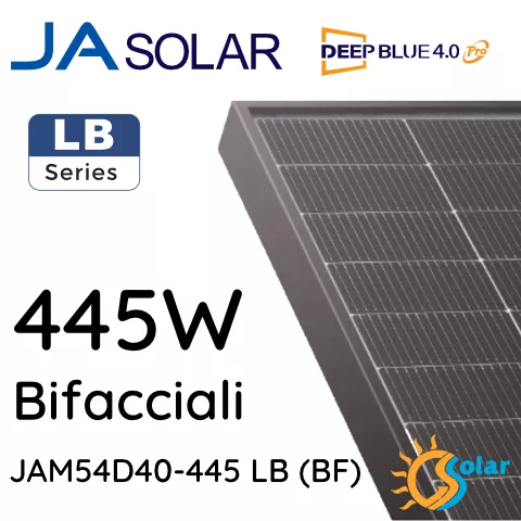 JA Solar JAM54D40-445 LB (BF)