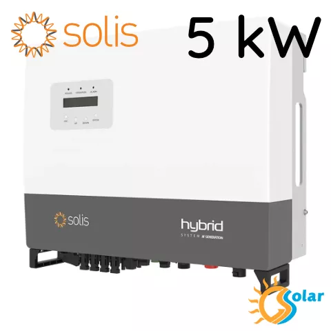 Inverter Trifase Ibrido SOLIS RHI-3P5K-HVES-5G