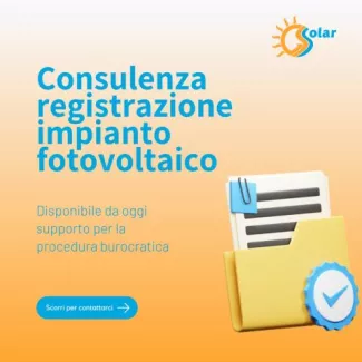 Consulenza Registrazione Impianto