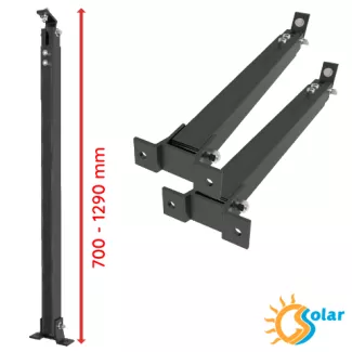 Supporto regolabile 30-60deg per fotovoltaico