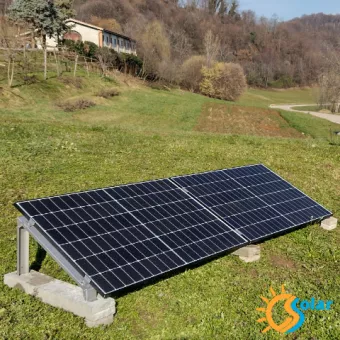 Struttura Supporto Fotovoltaico Orizzontale
