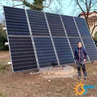 Inseguitore Solare Fotovoltaico STG-E_4