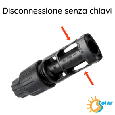Connettore MC4 Maschio